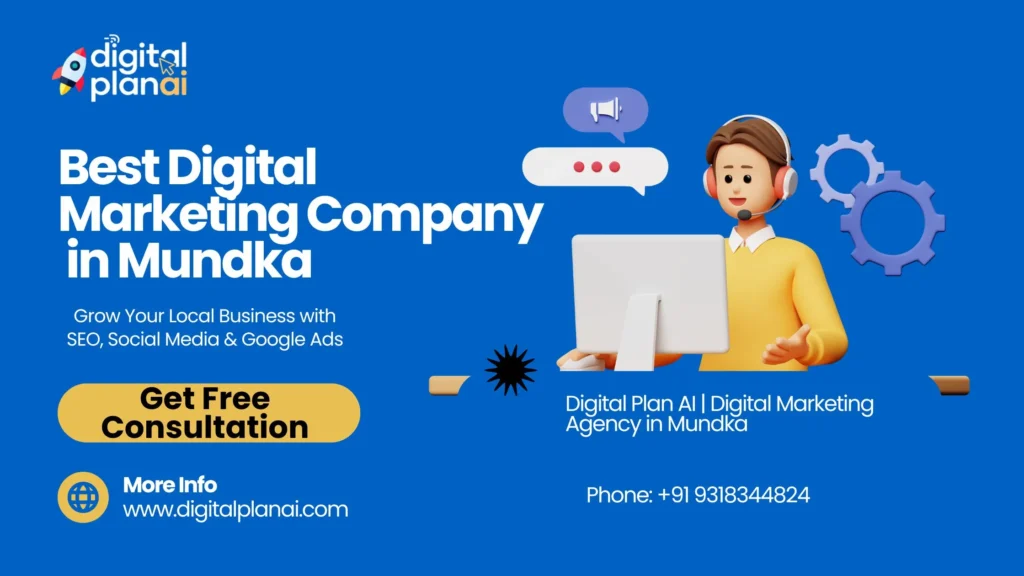 Digital Marketing Company in Mundka – Digital Plan AI